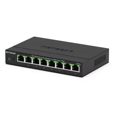 NETGEAR MS308E Unmanaged 2.5G Ethernet (100/1000/2500) Black - Thumbnail 2