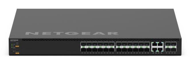 NETGEAR MSM4328F Managed L3 10G Ethernet (100/1000/10000) 1U Black - Image 1