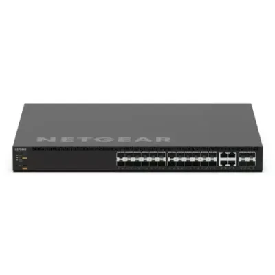 NETGEAR MSM4328F Managed L3 10G Ethernet (100/1000/10000) 1U Black - Thumbnail 3