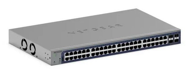 NETGEAR GS752TXUP Managed Gigabit Ethernet (10/100/1000) Power over Ethernet (PoE) 1U Grey - Image 1