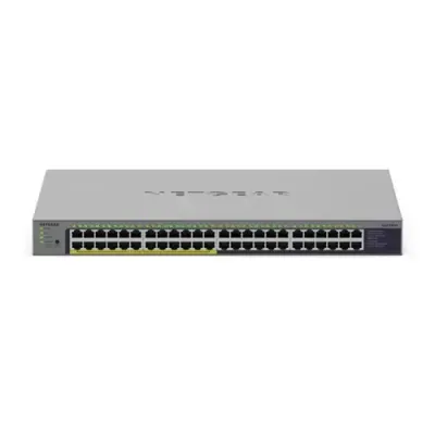 NETGEAR GS748PP Unmanaged Gigabit Ethernet (10/100/1000) Power over Ethernet (PoE) Grey - Thumbnail 2