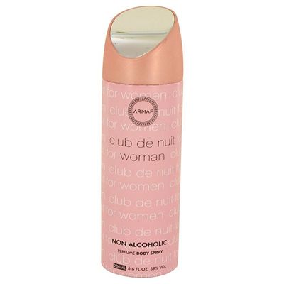 ARMAF Women's Club De Nuit Woman Body Spray 200ml in Misc