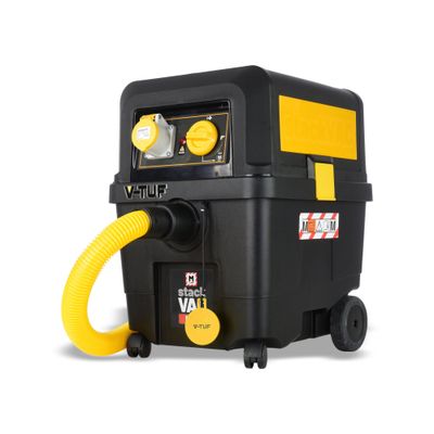 V-TUF STACKVAC HSV 30L M-Class Dust Extractor - with Power Take Off - Health & Safety Version (110V)