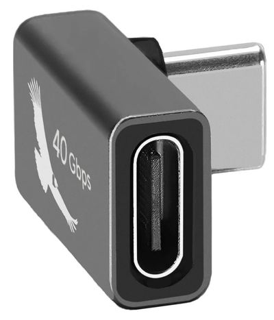 Kondor Blue KB-TS-RAA cable gender changer USB-C Black - Thumbnail 2