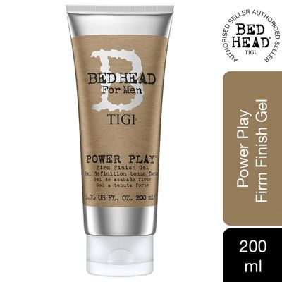 Bed Head for Men by TIGI Power Play Mens Hair Gel for Strong Hold, 200ml - Buy 1 / 200ml