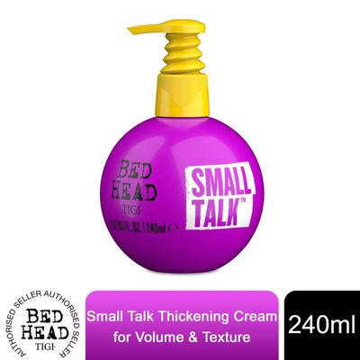 Bed Head by TIGI Small Talk Hair Thickening Cream for Fine Hair, 240 ml - Hair Cream