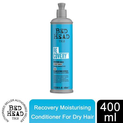 Bed Head by TIGI Recovery Moisturising Conditioner For Dry Hair 400ml - Moisturising Conditioner - Thumbnail 2