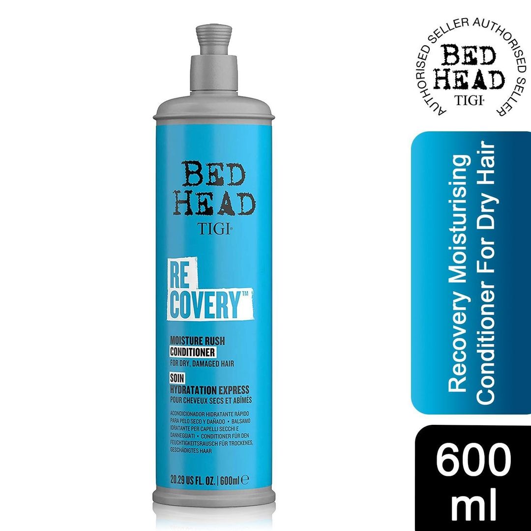 Bed Head by TIGI Recovery Moisturising Conditioner For Dry Hair, 600ml - Moisturising Conditioner - Image 1