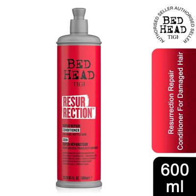 Bed Head by TIGI Resurrection Repair Conditioner For Damaged Hair, 600ml - Conditioner