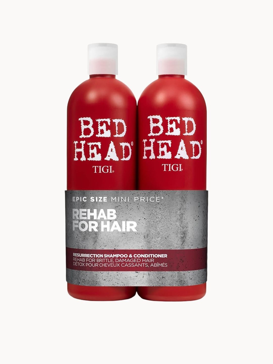 Bed Head by TIGI Resurrection Shampoo & Conditioner Set 750ml - Image 1