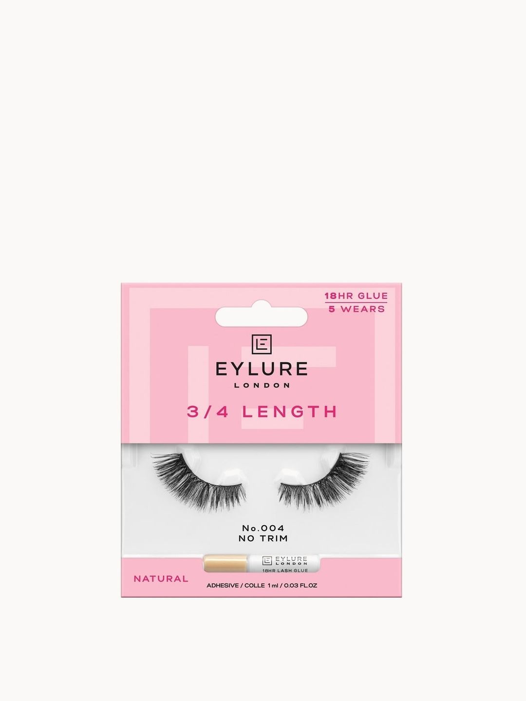 Eylure False Lashes - 3/4 Length No. 004 - Image 1