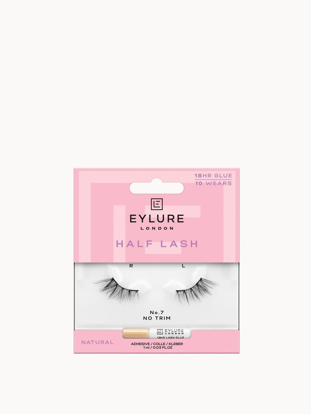 Eylure Women's Half Lash No.7 15g in Black - Image 1