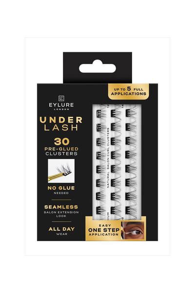 Eylure Underlash Pre-Glued - Natural Salon Curl Clusters (No Applicator)