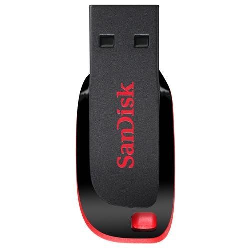 SanDisk Cruzer Blade USB flash drive 32 GB USB Type-A 2.0 Black, Red - Image 1