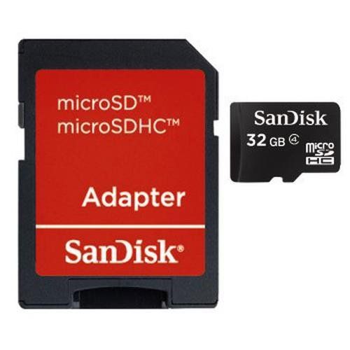 SanDisk microSDHC 32GB Class 4 - Image 1