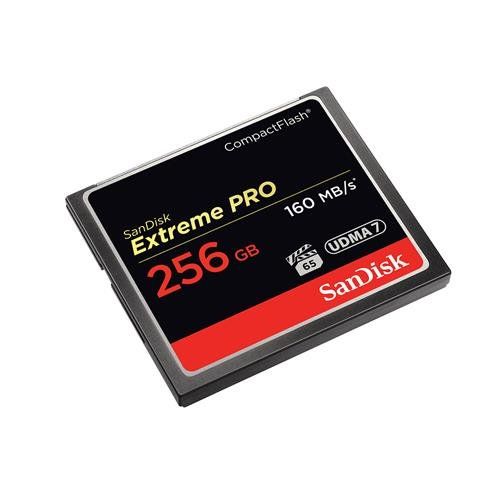 SanDisk Extreme PRO, 256GB CompactFlash - Image 1