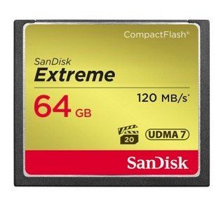 SANDISK Extreme CompactFlash Memory Card - 64 GB