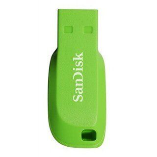 SanDisk Cruzer Blade 16GB USB flash drive USB Type-A 2.0 Green - Image 1