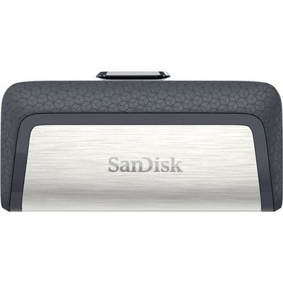 SanDisk Ultra Dual Drive USB Type-C USB flash drive 64 GB USB Type-A / USB Type-C 3.2 Gen 1 (3.1 Gen 1) Black, Silver