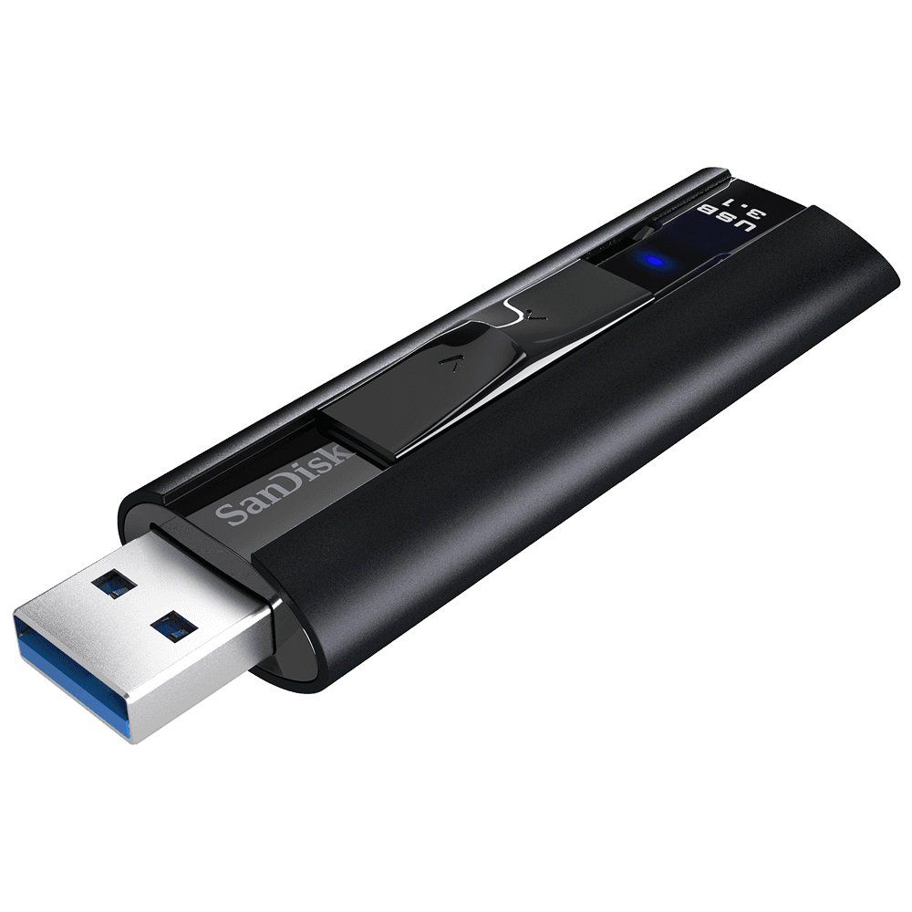 SanDisk Extreme Pro USB flash drive 256 GB USB Type-A 3.2 Gen 1 (3.1 Gen 1) Black - Image 1