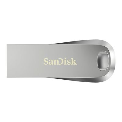 SANDISK Ultra Luxe USB 3.2 Memory Stick - 64 GB, Silver, Silver/Grey