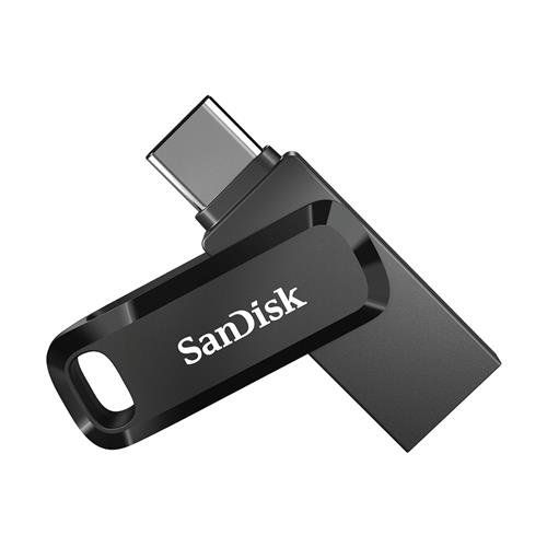 SanDisk Ultra Dual Drive Go USB flash drive 64 GB USB Type-A / USB Type-C 3.2 Gen 1 (3.1 Gen 1) Black - Image 1
