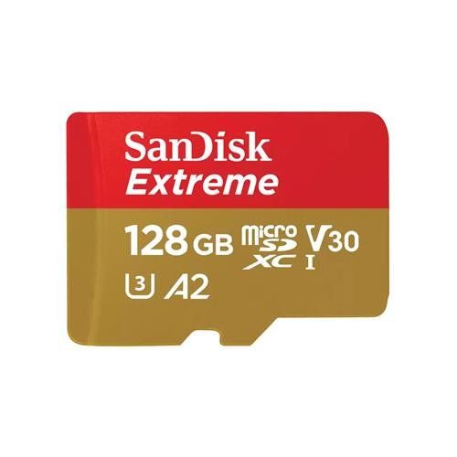 SanDisk Extreme 128 GB MicroSDXC UHS-I Class 10 - Image 1