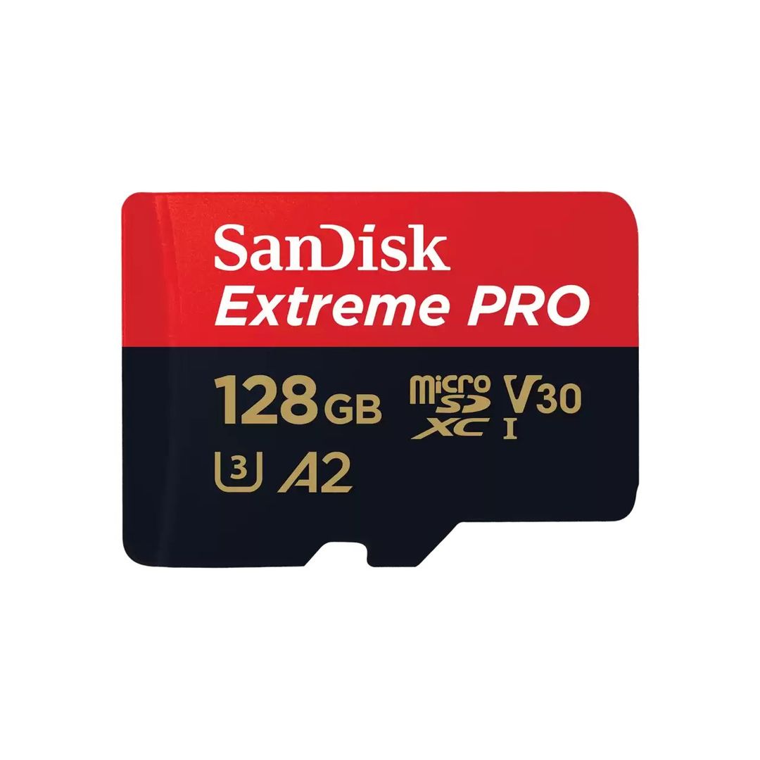 SANDISK Extreme Pro Class 10 microSDXC Memory Card - 128 GB - Image 1