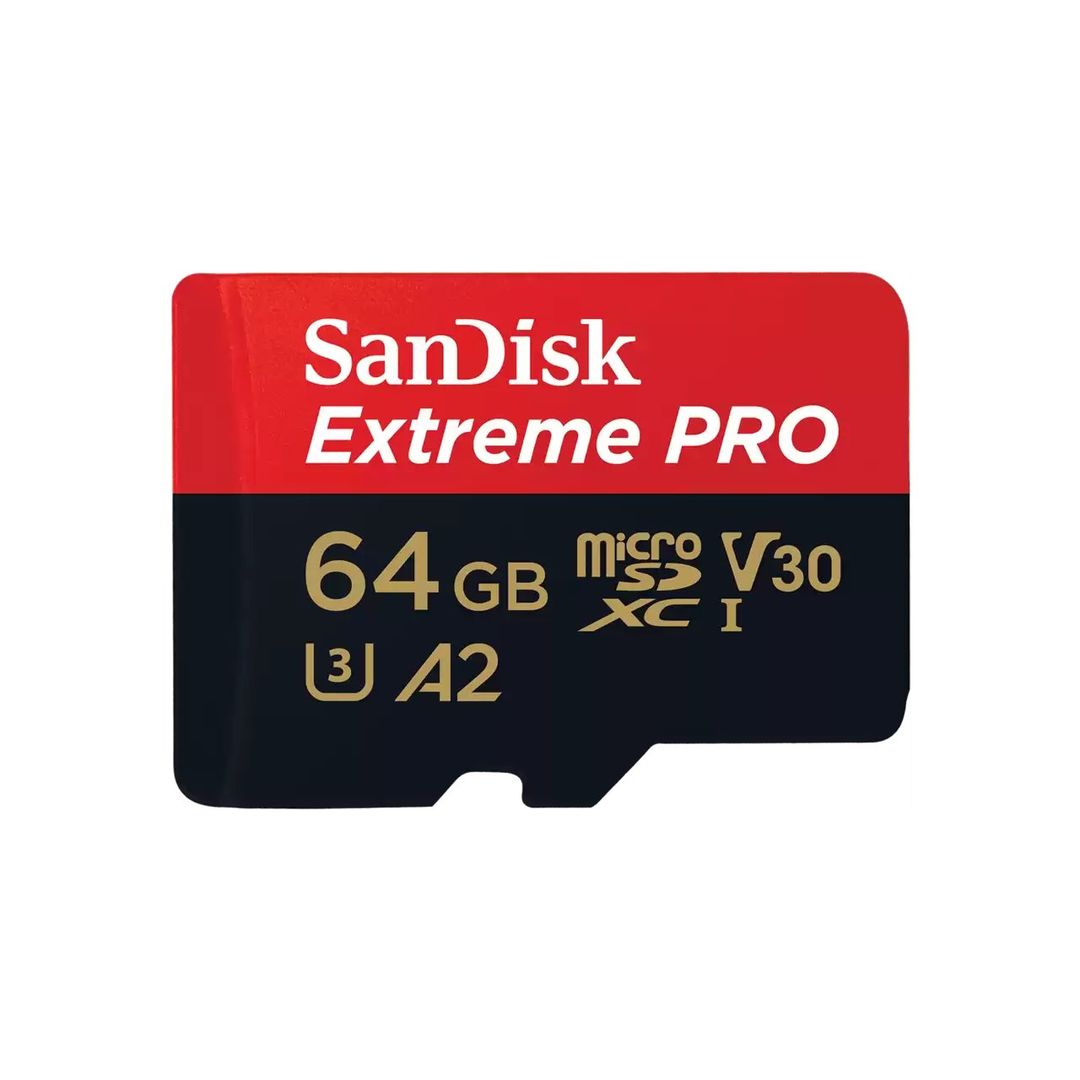 SANDISK Extreme Pro Class 10 microSDXC Memory Card - 64 GB - Image 1