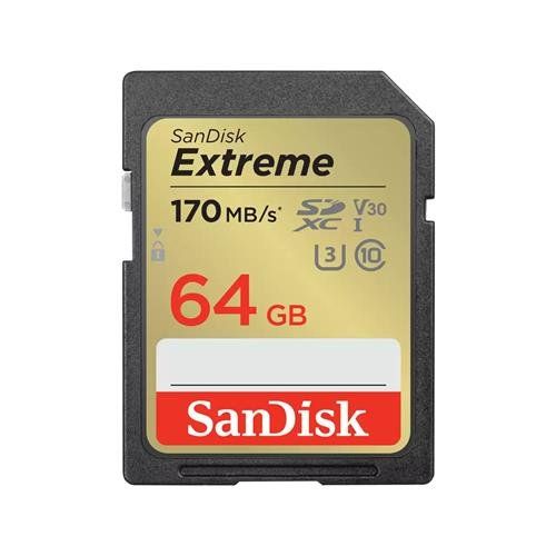 SanDisk Extreme 64 GB SDXC UHS-I Class 10 - Image 1