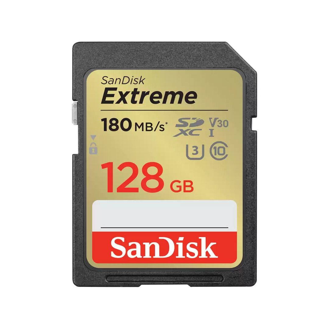 SanDisk Extreme 128 GB SDXC UHS-I Class 10 - Image 1