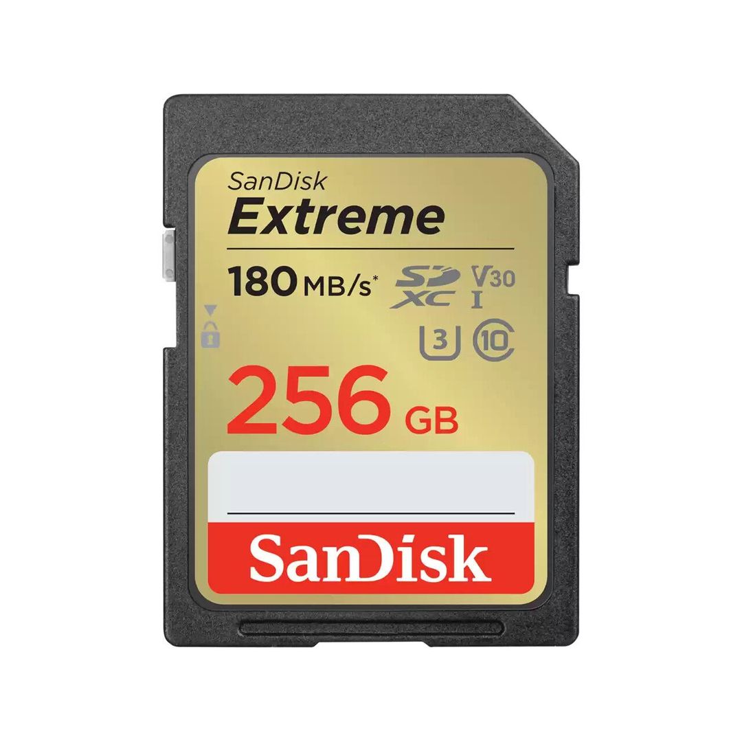 SanDisk Extreme 256 GB SDXC UHS-I Class 10 - Image 1