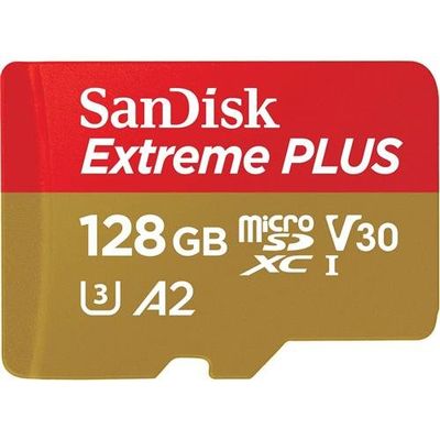SanDisk Extreme PLUS 128 GB MicroSDXC Class 10