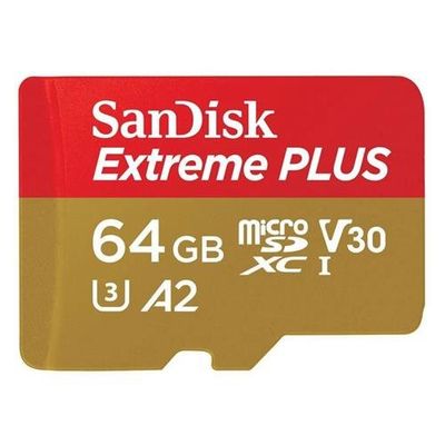 SanDisk Extreme PLUS 64 GB MicroSDXC Class 10
