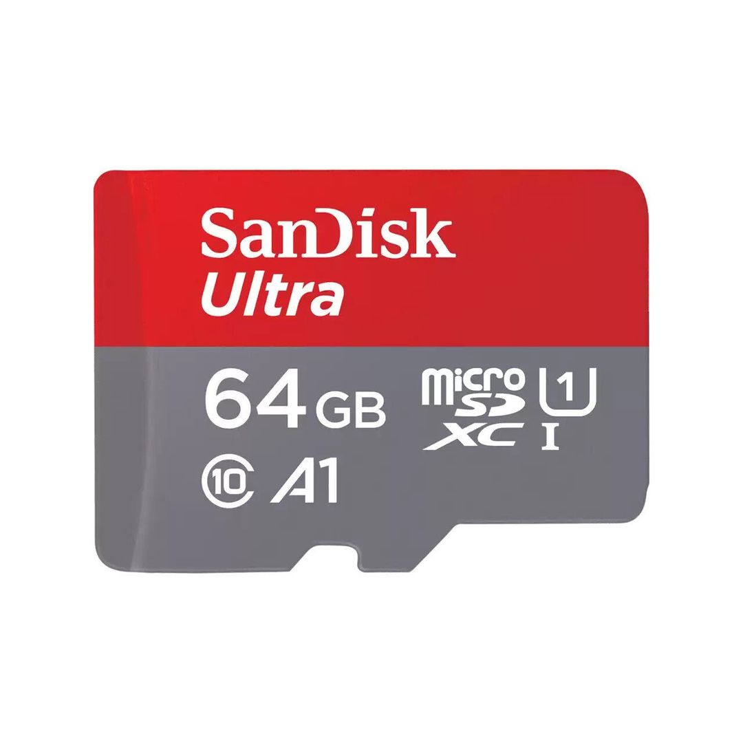 SanDisk Ultra 64 GB MicroSDXC UHS-I Class 10 - Image 1