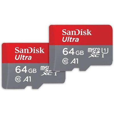 SanDisk Ultra microSD with SD Adapter - 64GB