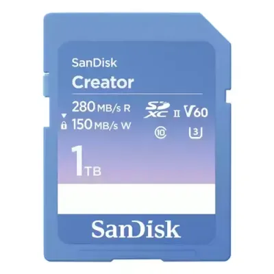 SanDisk Creator 1 TB SDXC UHS-II Class 10 - Thumbnail 2