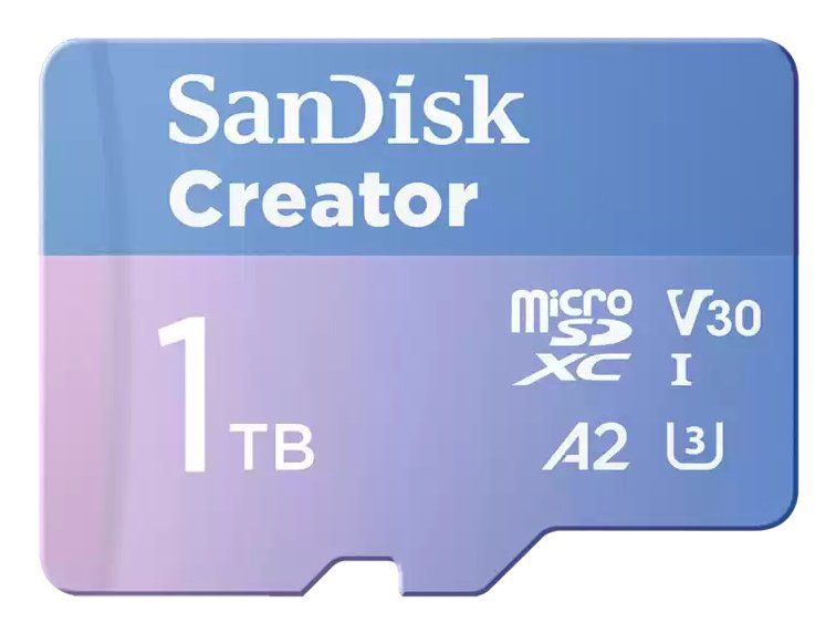 SanDisk Creator 1 TB MicroSDXC UHS-I Class 10 - Image 1