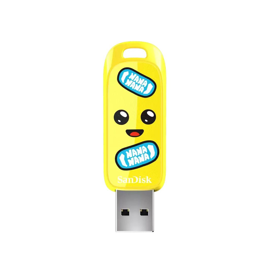 SanDisk SDCZIF-256G-G46 USB flash drive 256 GB USB Type-A 3.2 Gen 1 (3.1 Gen 1) Yellow - Image 1