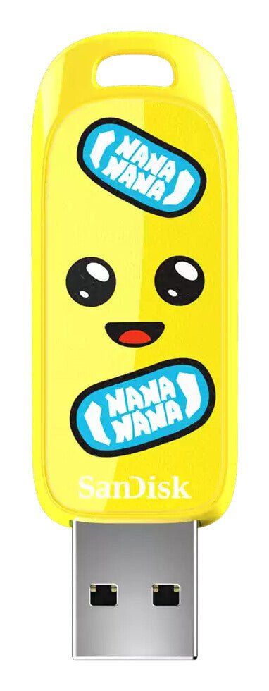 SanDisk SDCZIF-128G-G46 USB flash drive 128 GB USB Type-A 3.2 Gen 1 (3.1 Gen 1) Yellow - Image 1