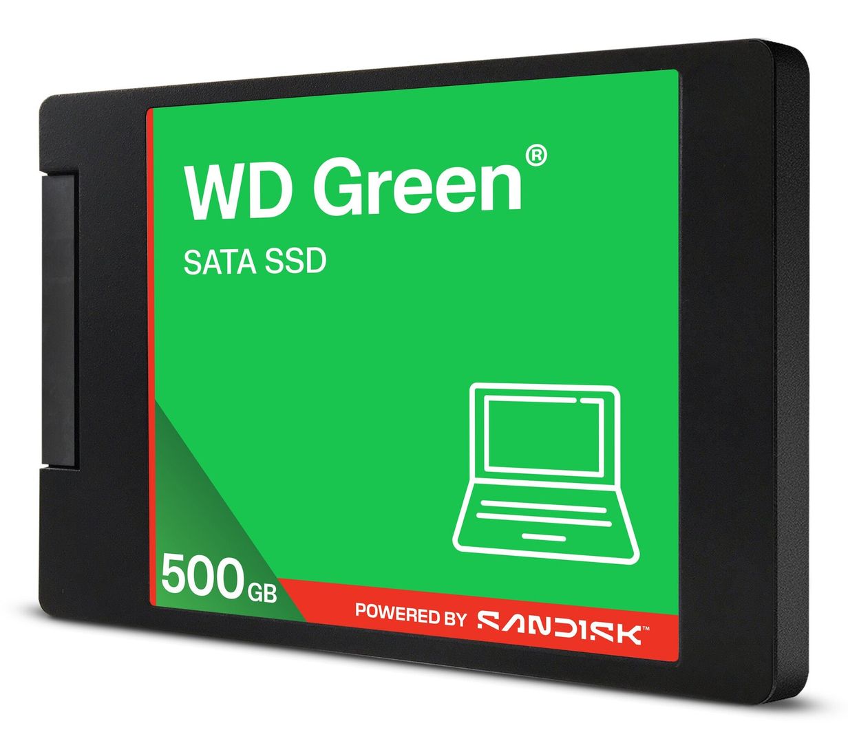 Western Digital Green WD ™ SATA SSD 2.5"/7 mm POWERED BY SANDISK - Image 1