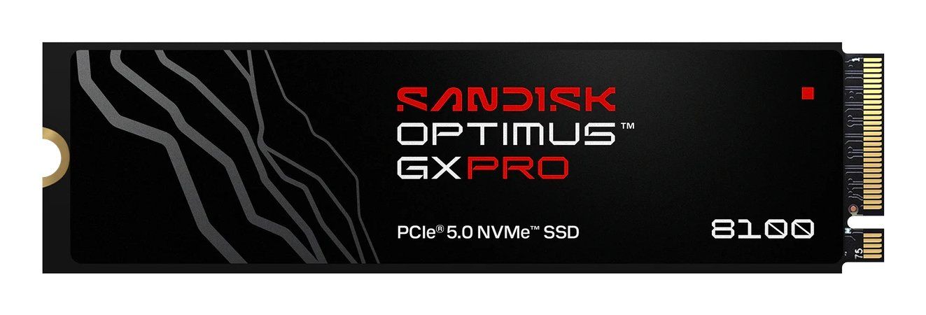 SanDisk Optimus GX PRO 8100 8 TB M.2 PCI Express 5.0 NVMe TLC 3D NAND - Image 1