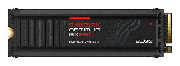 SanDisk Optimus GX PRO 8100 8 TB M.2 PCI Express 5.0 NVMe TLC 3D NAND