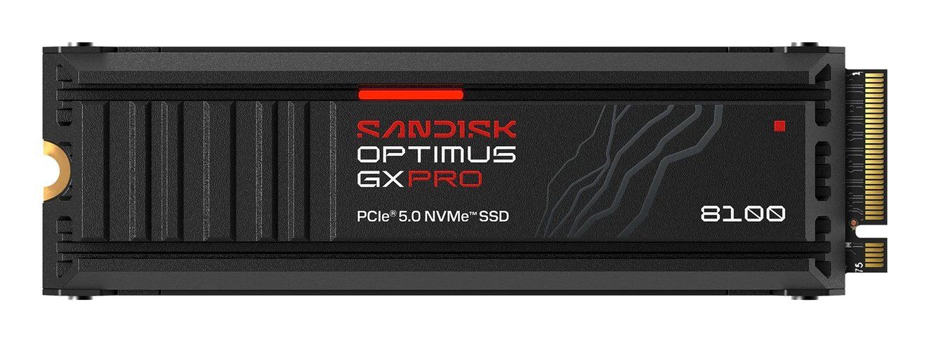 SanDisk Optimus GX PRO 8100 2 TB M.2 PCI Express 5.0 NVMe TLC 3D NAND - Image 1