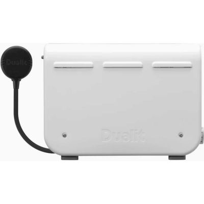 DUALIT Studio 26412 2-Slice Toaster - White & Grey, Silver/Grey,White