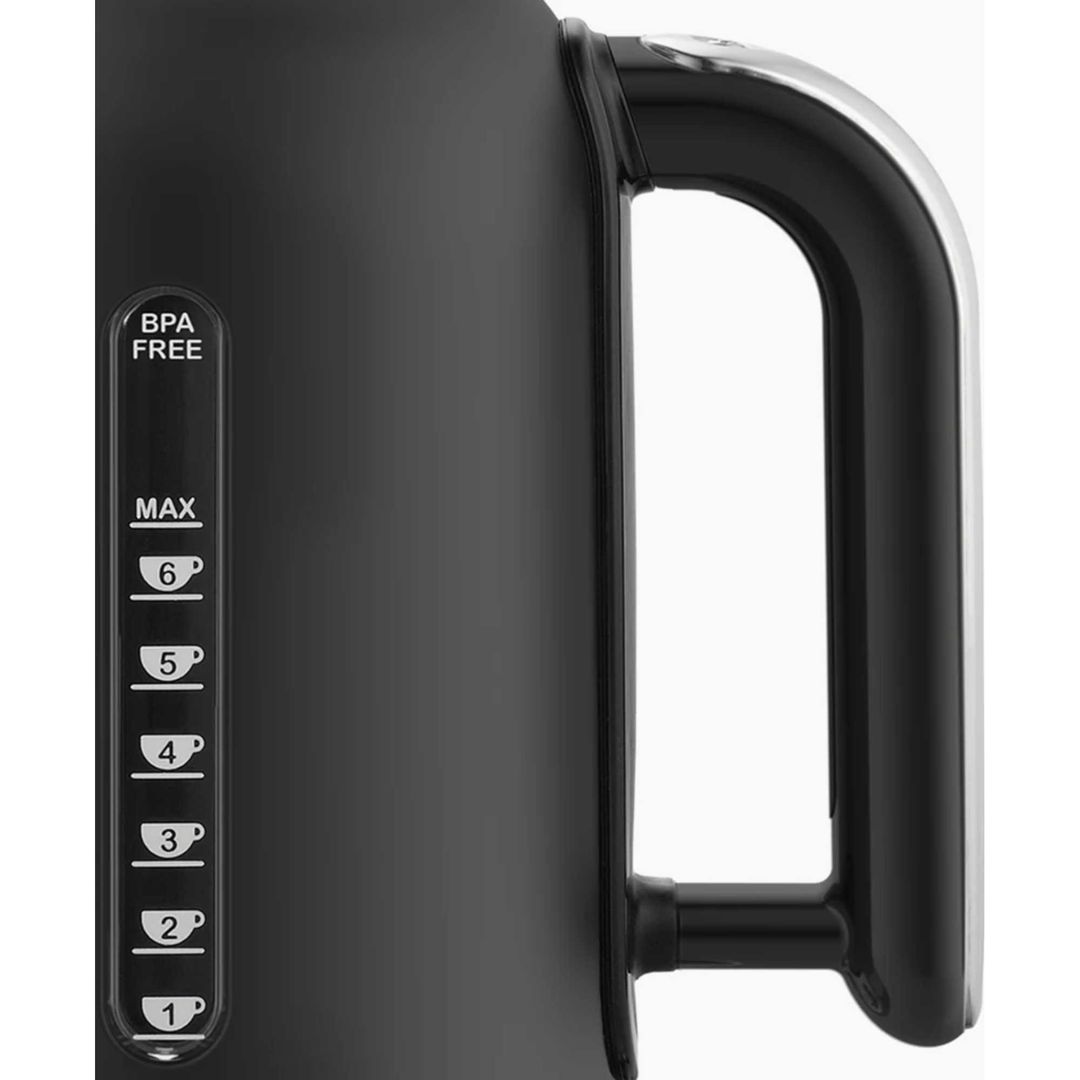 DUALIT Classic 72785 Jug Kettle - Matte Black, Black,Silver/Grey - Image 1
