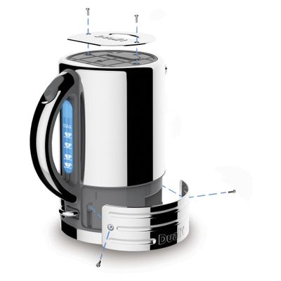DUALIT Architect 72926 Jug Kettle - Grey & Stainless Steel, Stainless Steel