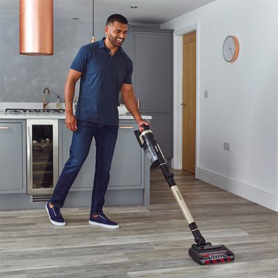 SHARK Stratos Anti Hair Wrap Plus with Pet Tool IZ400UKT Cordless Vacuum Cleaner - Copper, Silver/Grey,Orange