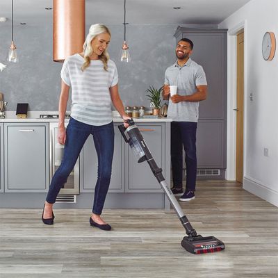 SHARK Stratos Anti Hair Wrap Plus Pet Pro IZ420UKT Cordless Vacuum Cleaner - Silver, Silver/Grey,Black