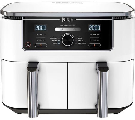 Ninja Foodi MAX Dual Zone Air Fryer in White | AF400UKWH | by SharkNinja - Thumbnail 2